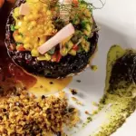 Risoto de polvo negro