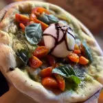 BURRATA SOBRE FOCACCIA