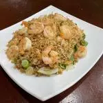 14- Arroz frito con camarón grandes ( entero)