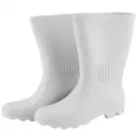 Bota Pega Forte Branca Cano Longo