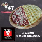 1/2 Baiacatu 1/2 Frango com Catupiry