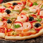 Pizza de Camarones