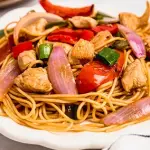 Colación Fetuccini Pollo Salteado