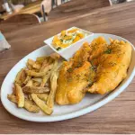 Filete de pescado apanado