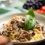FETTUCCINE AL COGUMELOS