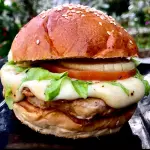 Hamburguesa tradicional de Res