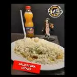 Salchipapa Rizada