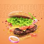 X-Burger com Palha