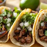 3 TACOS DE SIRLOIN