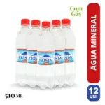Fardo de água com gás 510 ml