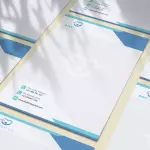 Diseño hoja menbretada
