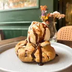 GALLETA CON HELADO