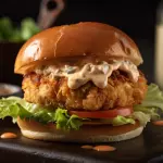 Crunchy Chicken Burger