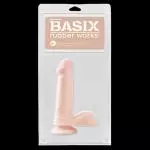 DILDO SILICONA 6″ CON TESTICULOS