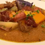 Cozido de Carne com Legumes e Pirão