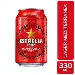 Imported Beer Spain Damm Can 330 Ml