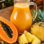 Jugo Papaya con piña