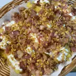 Batata frita com cream chease