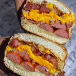 Hot Dog Duplo Bacon Cheddar 🌭🧀🥓