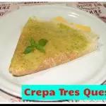 Crepa de tres quesos