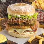 Hamburguesa DOBLE CARNE