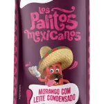 Paleta morango c/ leite condensado