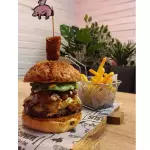 Hamburguesa de chicharrón