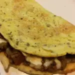 Crepioca Carne c/palmito
