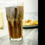 Sweet vainilla iced americano