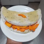 Tapioca com castanha e tucumã