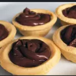 Empada de chocolate
