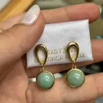 Aretes Largos de Jade