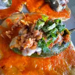 Taquito de chile Jalapeño relleno