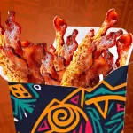 2 Fatias de bacon empanada c/ farofa
