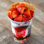 Malteada de Fresa Oreo