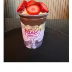 Malteada Fresa Maní