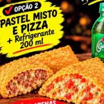 Pastel + Refrigerante 200 ml