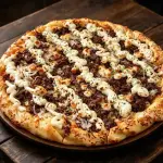 PIZZA CARNE SERTANEJA COM CATUPIRY