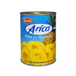 PIÑA EN RODAJAS EN ALMIBAR 340 G