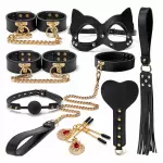 KIT SADO BONDAGE DE LUJO  9 PIEZAS