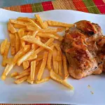 Churrasco de pollo adobado
