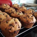 Muffin vainilla chips
