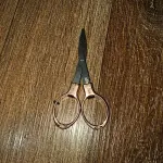 Tesoura Rose Metal Dobrável