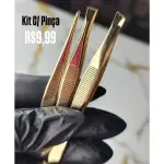 Kit C/3 Pinça De Ouro