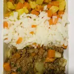 Patinho Moído Com Legumes