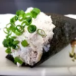 Temaki patê de atum!