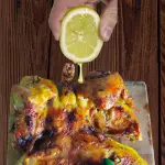 medio pollo LIMON