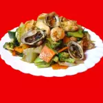 Mariscos con Verduras