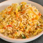 🥬Salteado de Arroz, veget y huevo