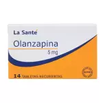 OLANZAPINA 5MG 14 TABLETAS